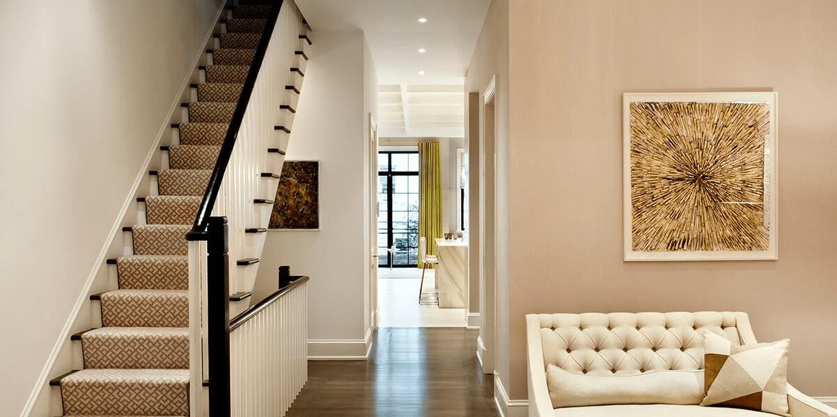 Artistic Wall Decor  for Townhouse Interior Design.