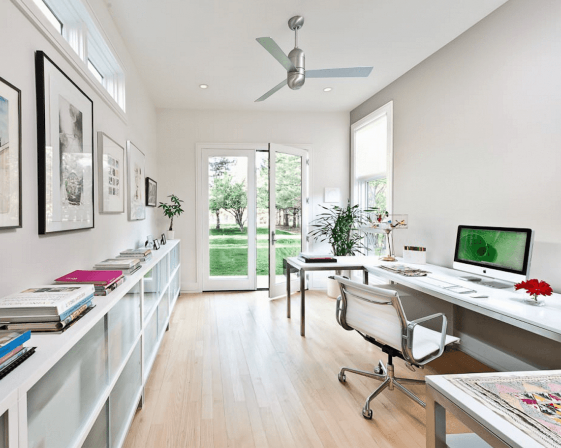 Home Office Nooks in Townhouse