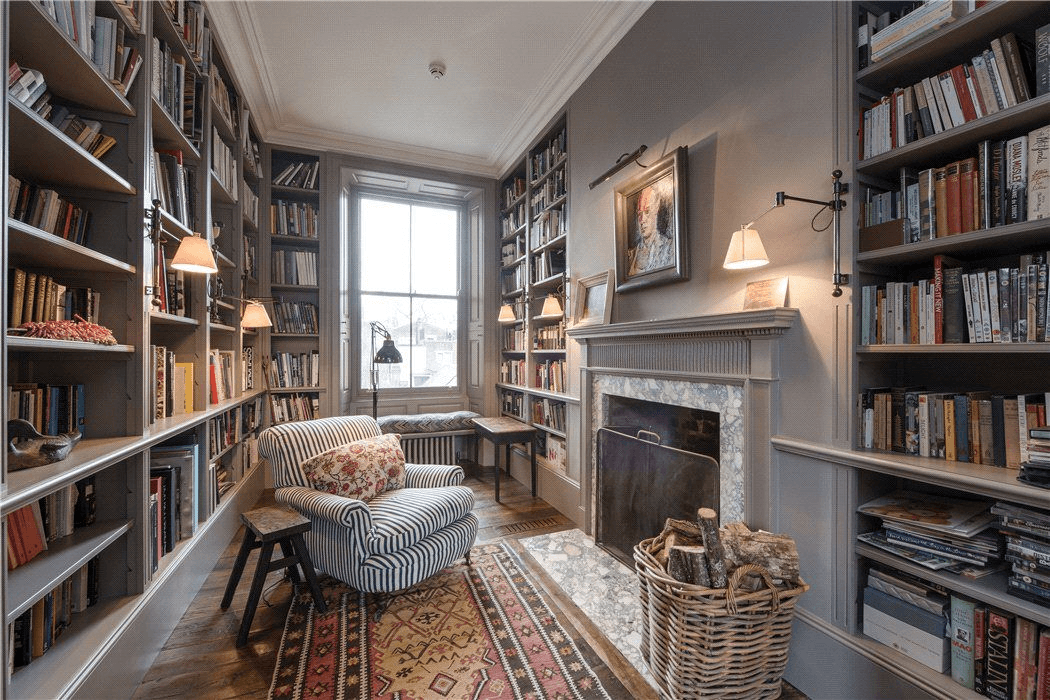 Cozy Reading Corners in Townhouse