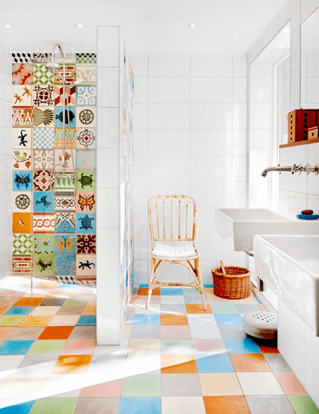 DIYs Maximalist: Boho Bathroom Vanities
