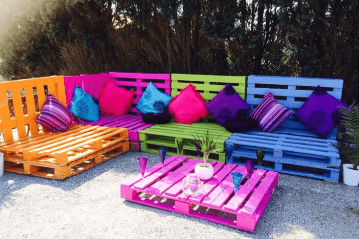 DIY Maximalist Projects: Maximalist Outdoor Oasis