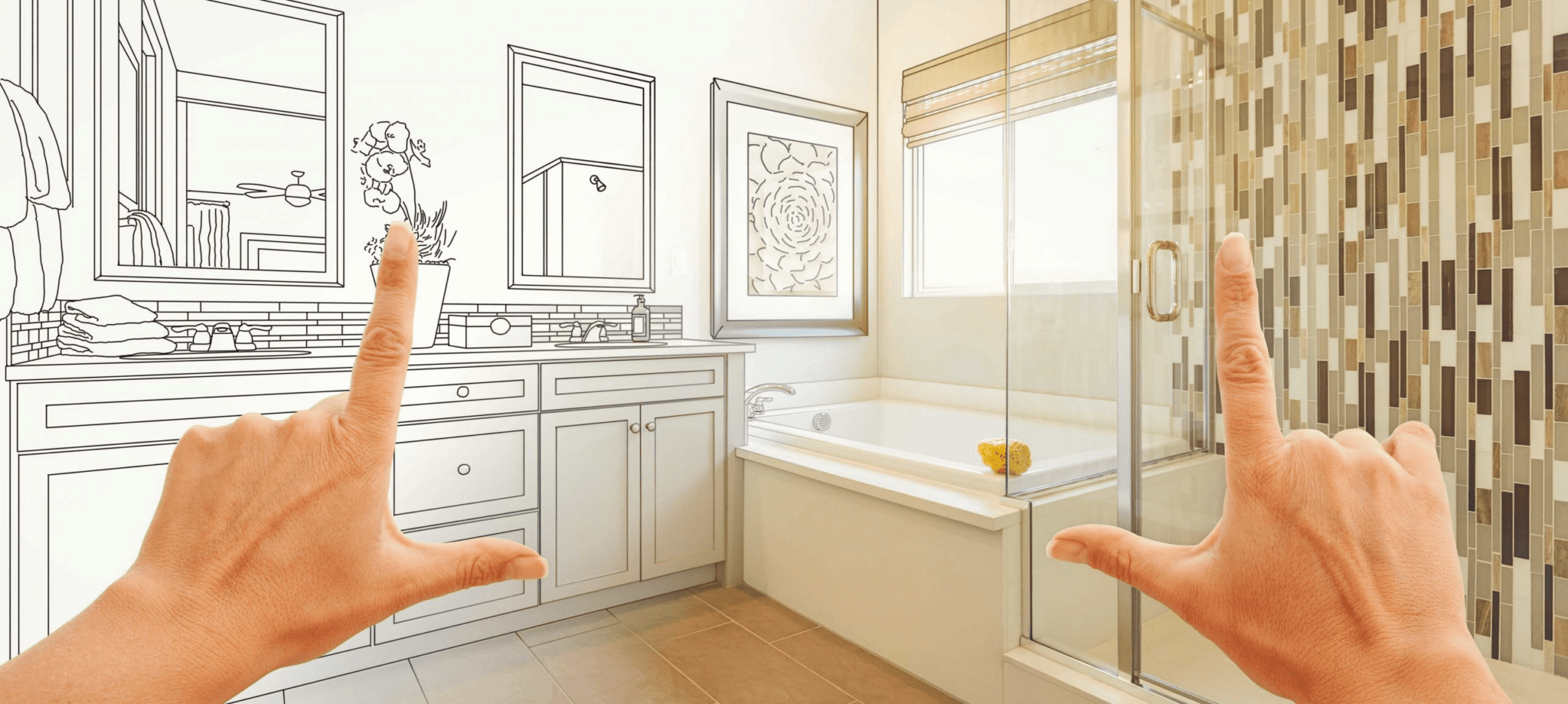 luxury bathroom remodel