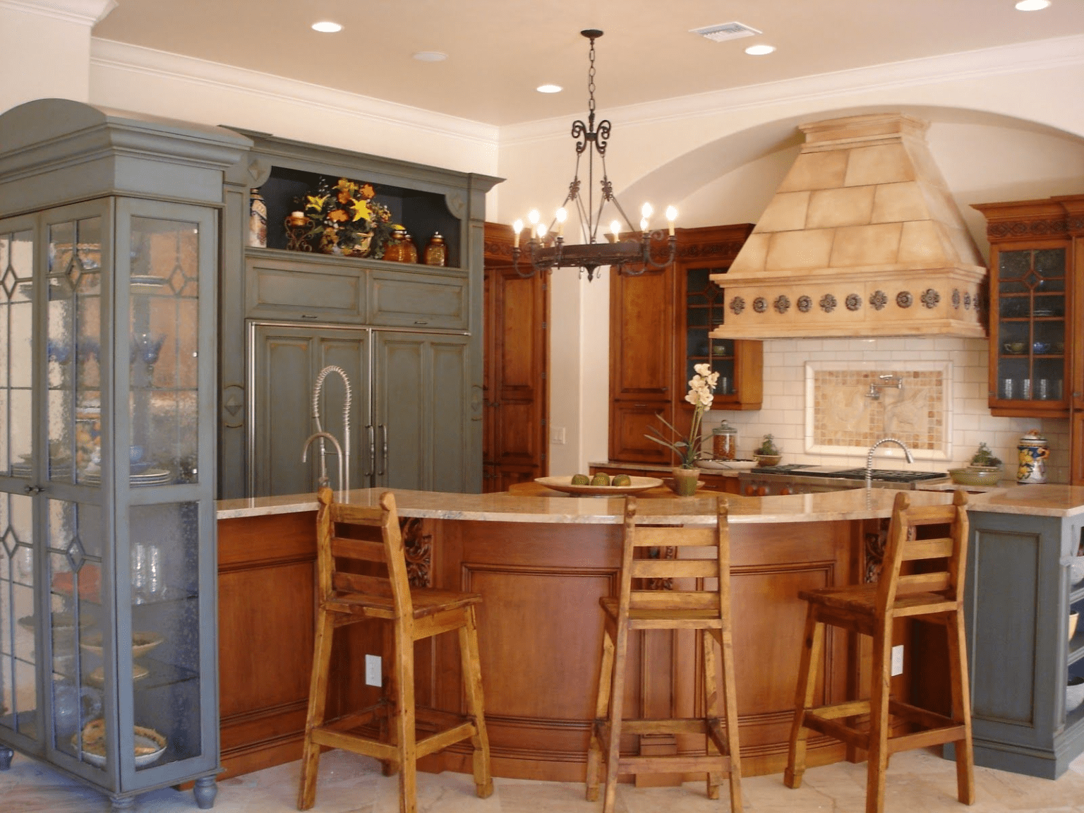 Period Lighting |Colonial Style Kitchen 