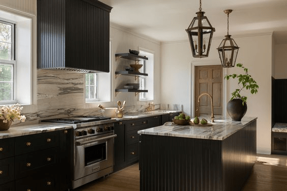 Colonial Colors in Modern Kitchens