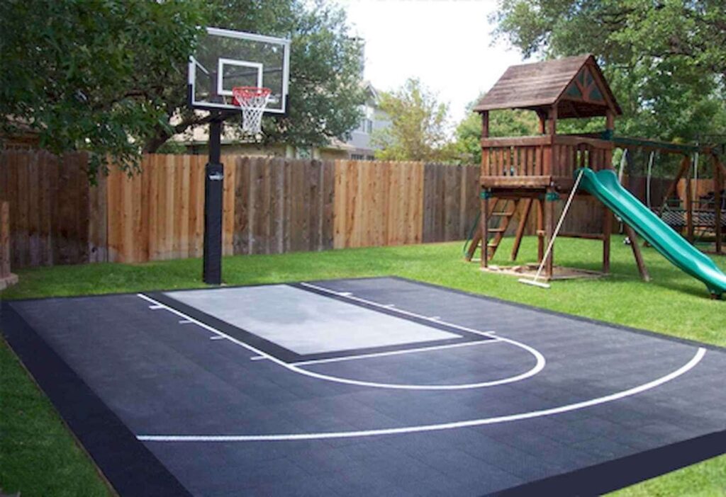 big outdoor with playground