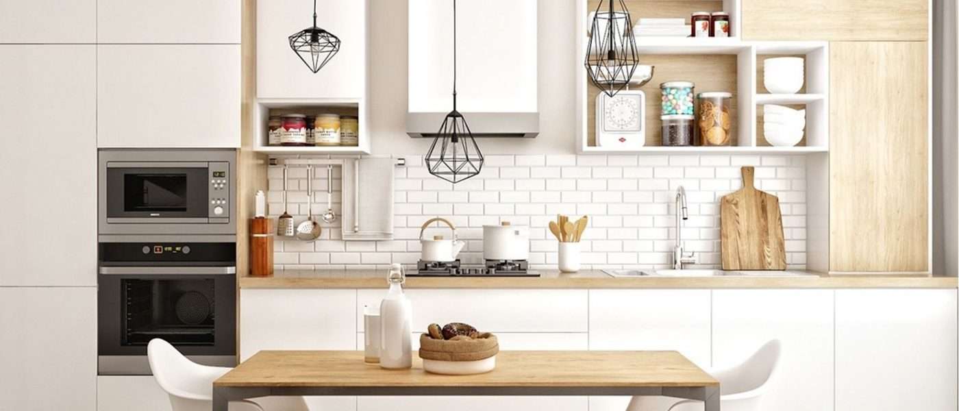 Optimal space utilization in Scandinavian kitchens