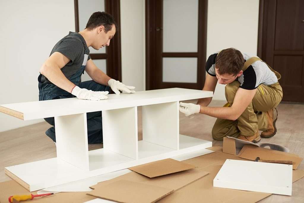 assemble ikea furniture