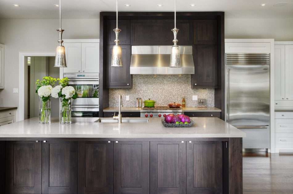 Shaker-style  kitchen cabinets