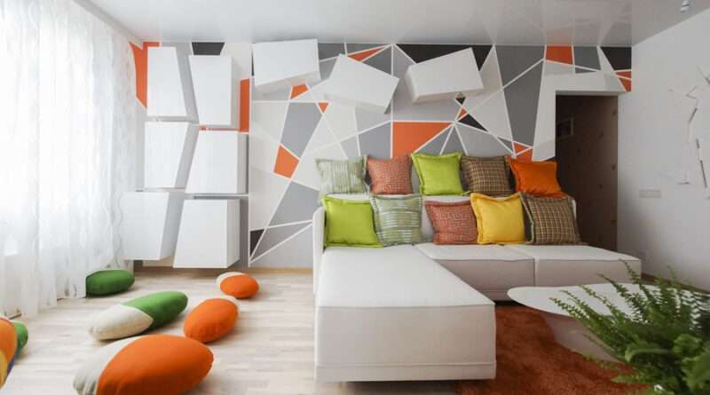 Brutalist interior design characteristics : Geometric shapes