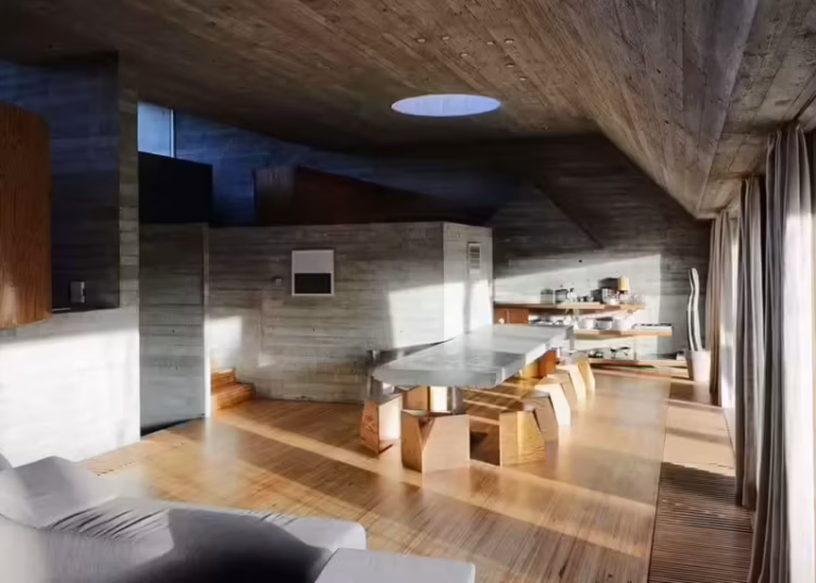 brutalist interior design