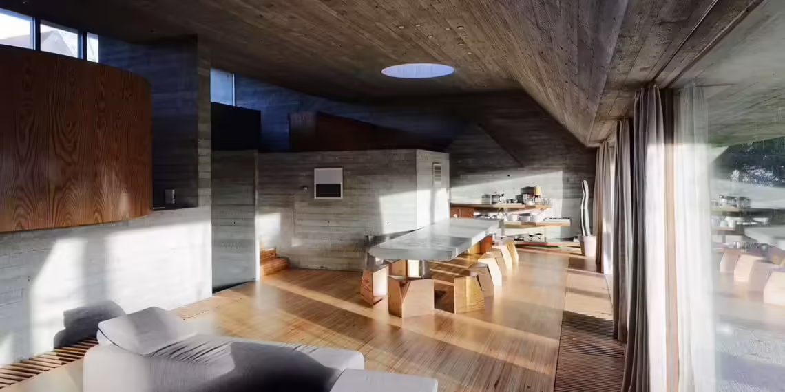 brutalist interior design