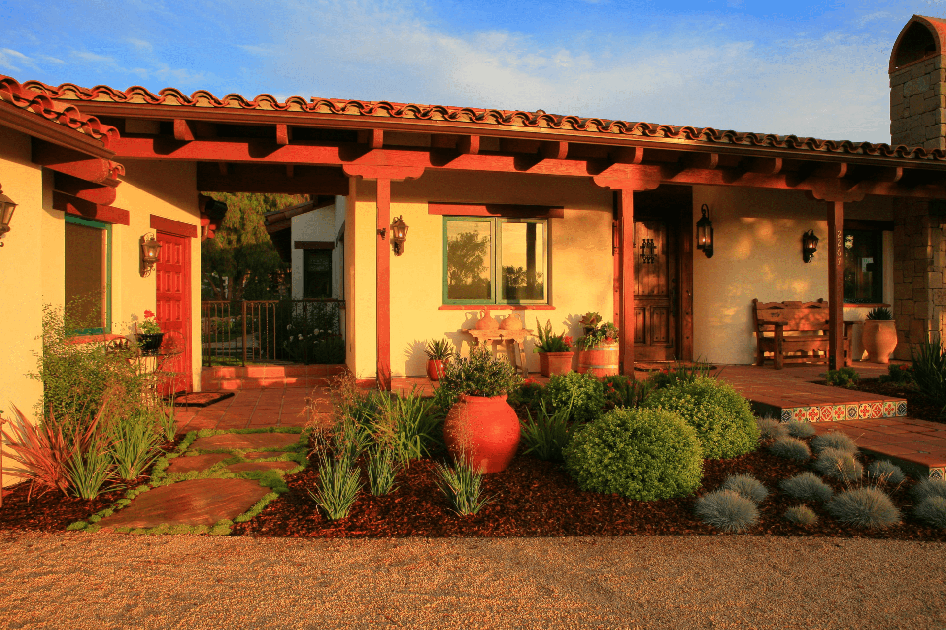 Hacienda homes |handcrafted details|Eco Friendly Landscape Design