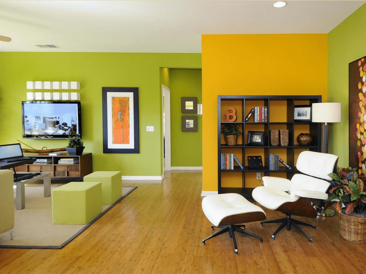 
Unexpected Color Palettes Accent walls 