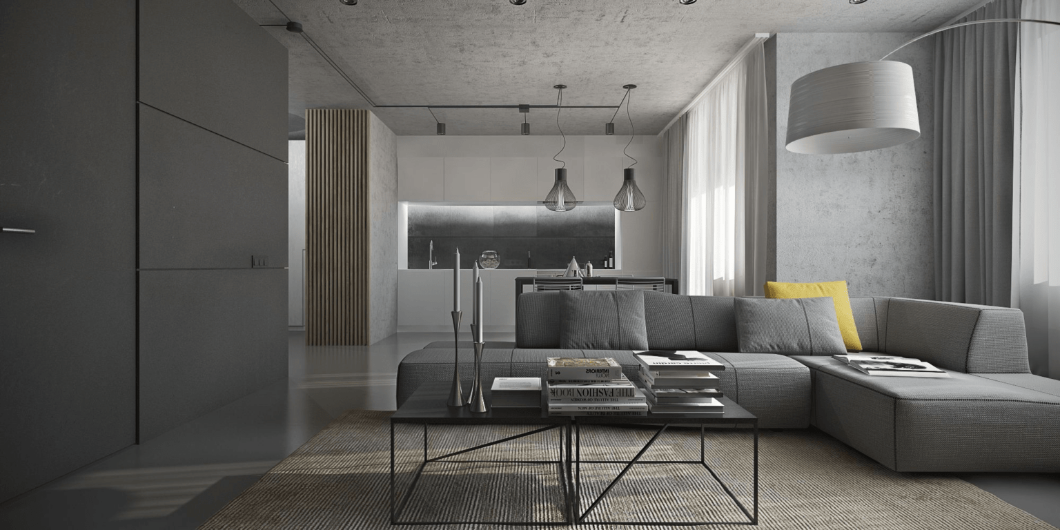 Gray Interior Design
