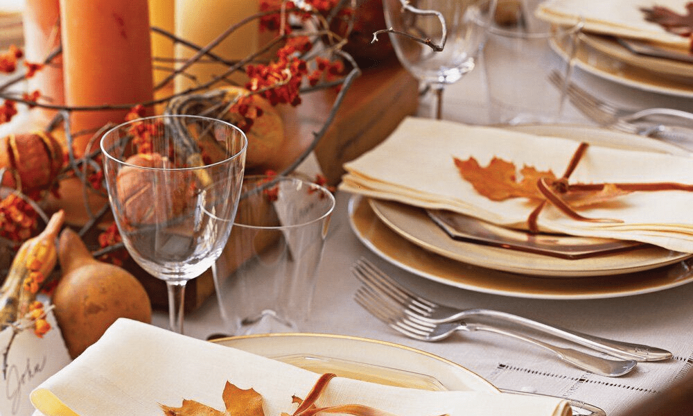 Thanksgiving Table decorations
