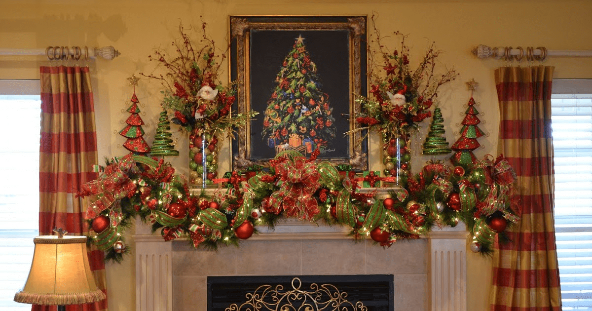 Christmas Mantel Decor