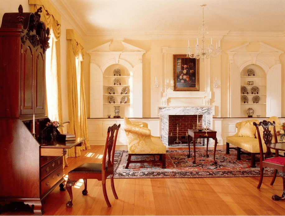 colonial-home-interior/ Georgian Colonial interior home