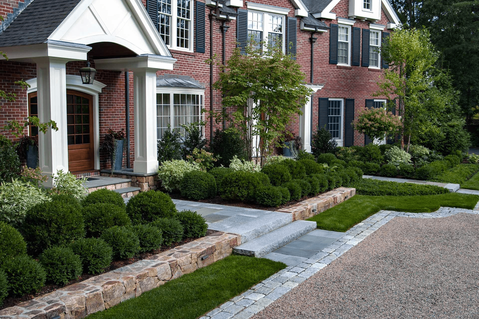 Landscape Designer Georgian Colonial