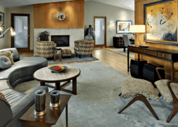 The Trixie Motel interior design style