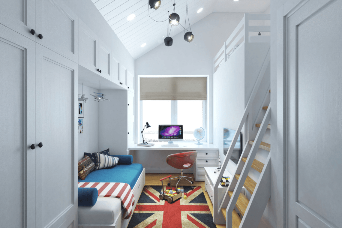 Small Teenage Room Design
