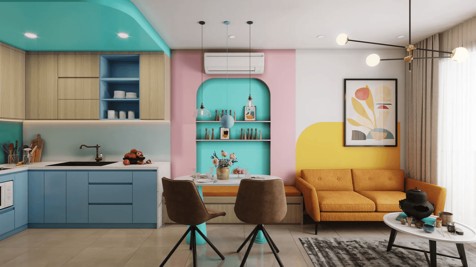 Maximalist Decor Kitchen