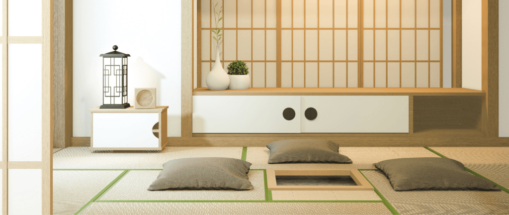 Embracing Zen Living with japandi living room