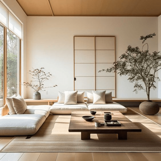 How to Embrace Minimalism in a Japanese Living Room Design