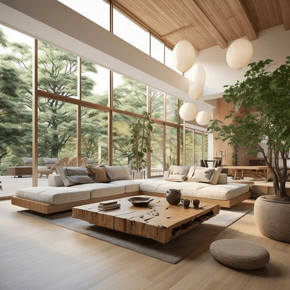 Inspiring Japandi Style Living Room Ideas