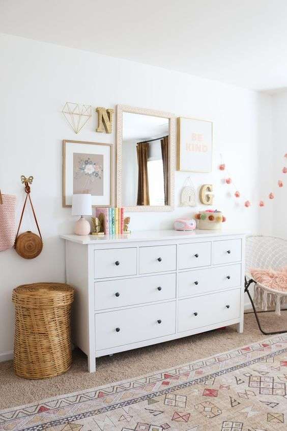 Shared Bedroom: Shared Dresser: Efficient Storage