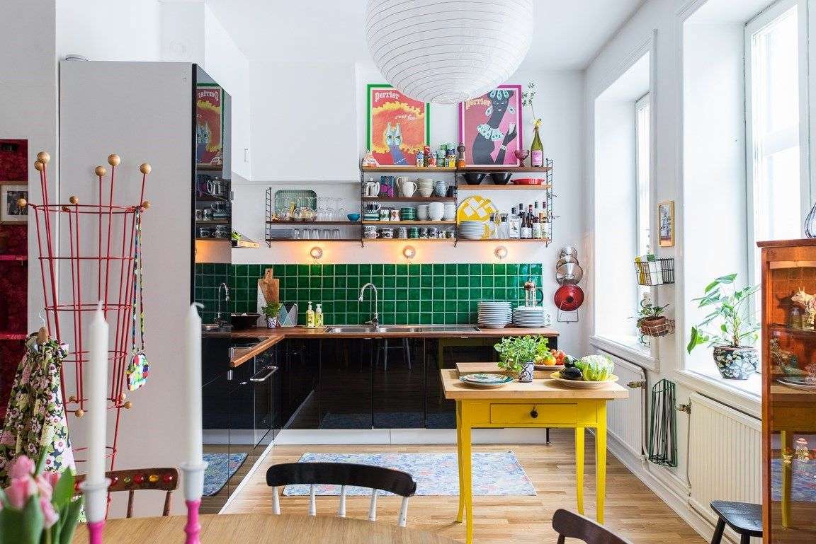 Maximalist Decor Kitchen :Maximalist Backsplashes