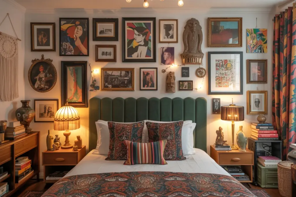 Maximalist Bedroom | Art and Decor