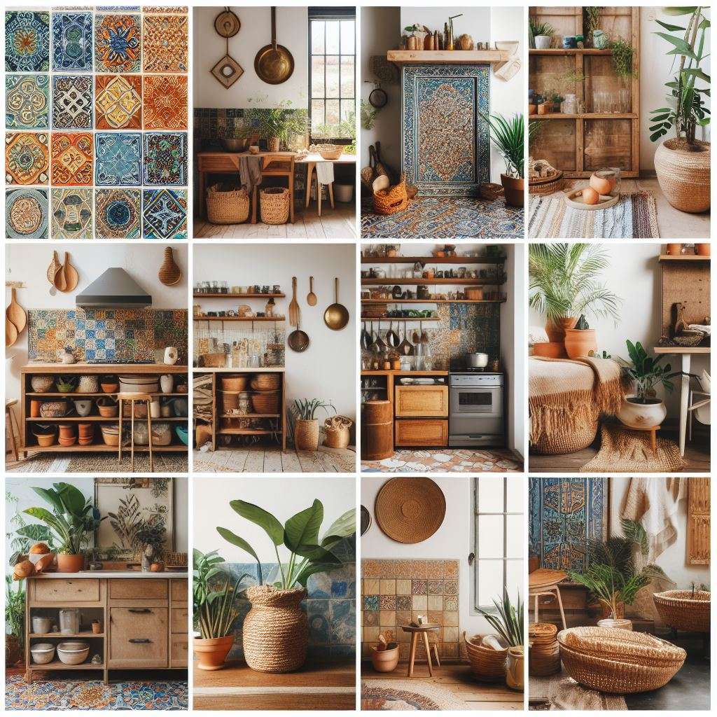 boho kitchen