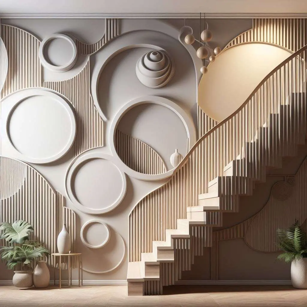 Amazing staircase wall decoration: the best ideas 6 staircase 3D wall art decor