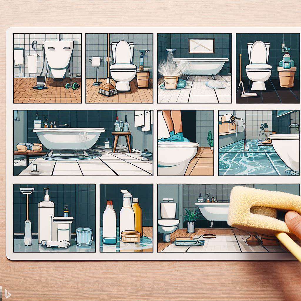 How to clean your bathroom floor: 15 Steps