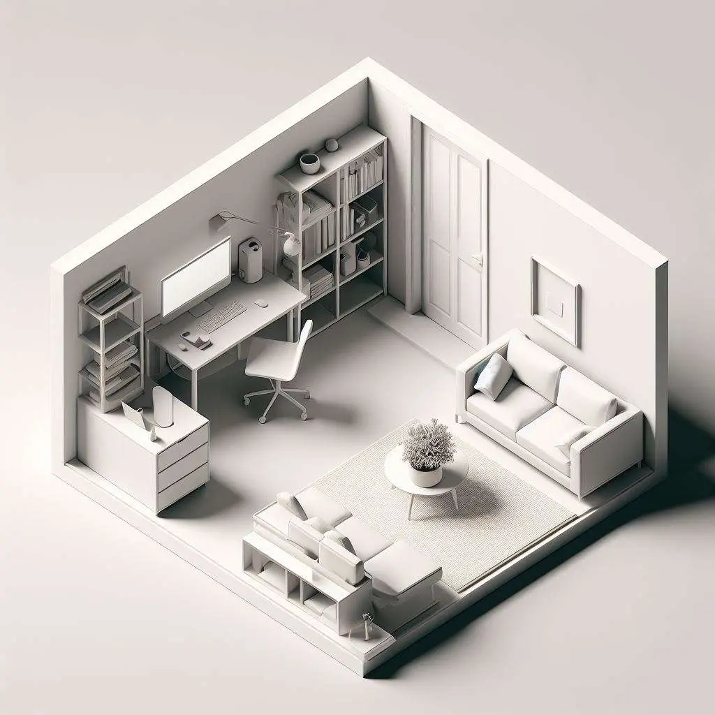 living room office combo layout: All You Need To Know ! 3 living room and home office combination