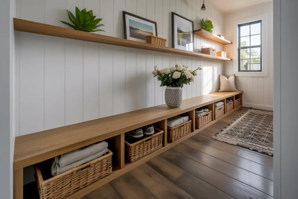  well-designed mudroom