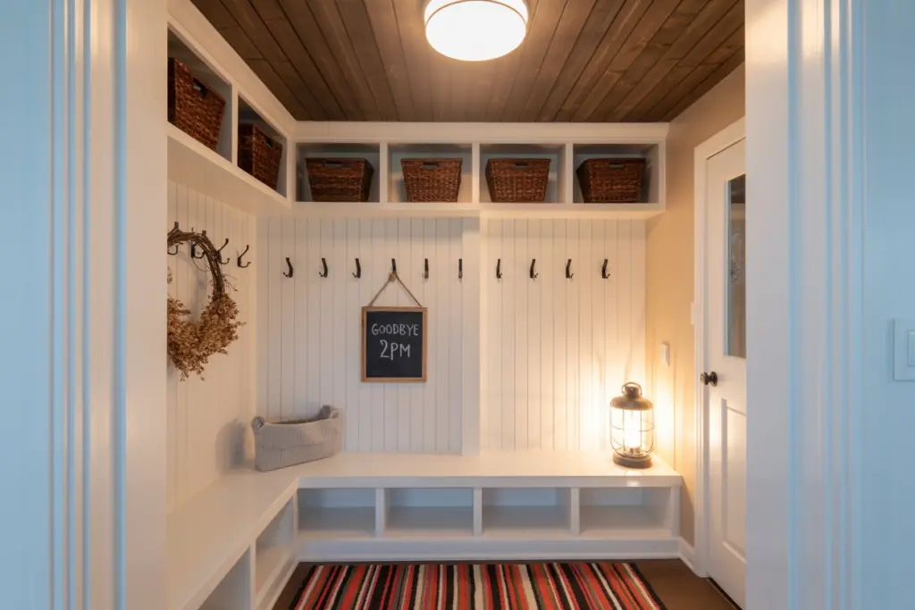 mudroom design tips