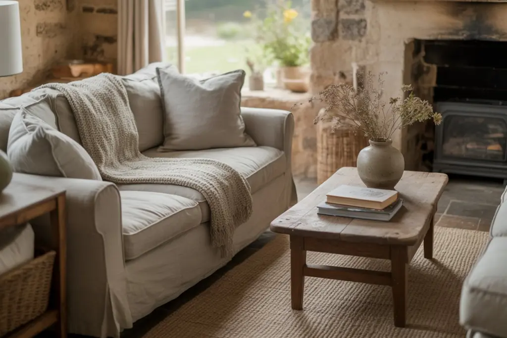 Small Cottage Living Room Ideas: How To Create Cozy Charm 21 earthy and cottage-inspired look