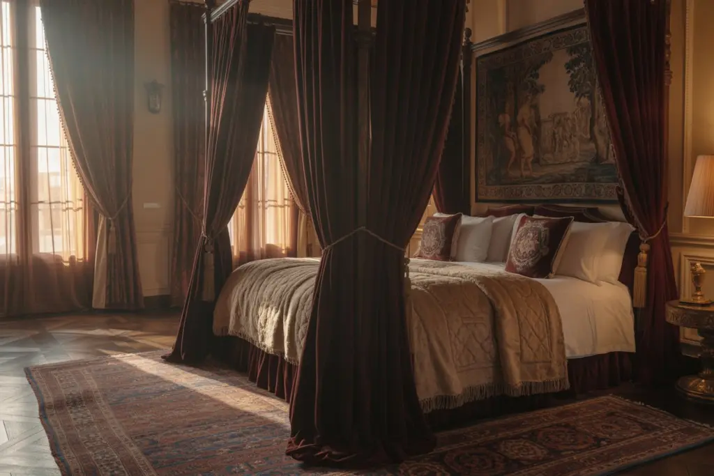 Dark moody Bedroom