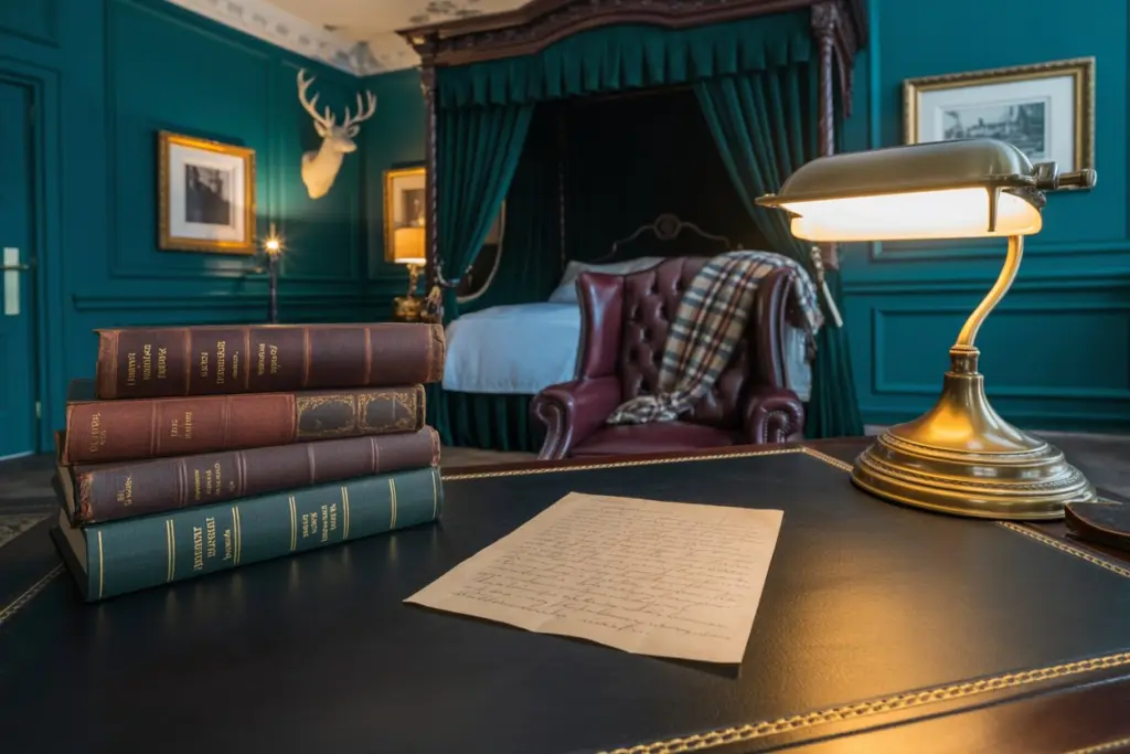 room decor dark academia