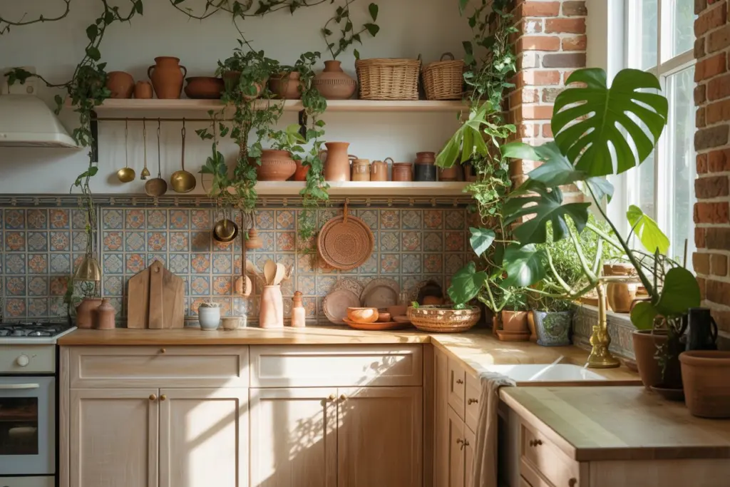 boho kitchen