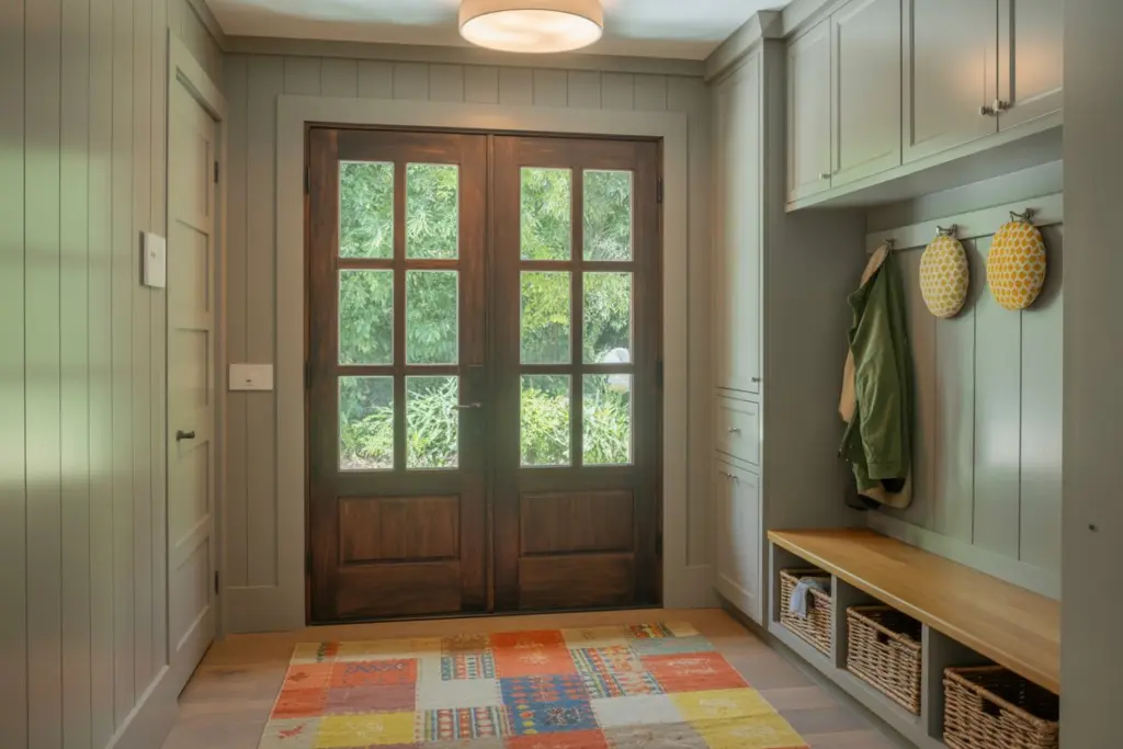 mud room house| adding a mud room