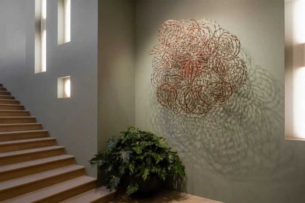 diy staircase wall decoration