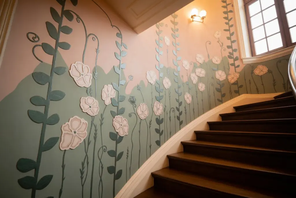 stairway wall ideas