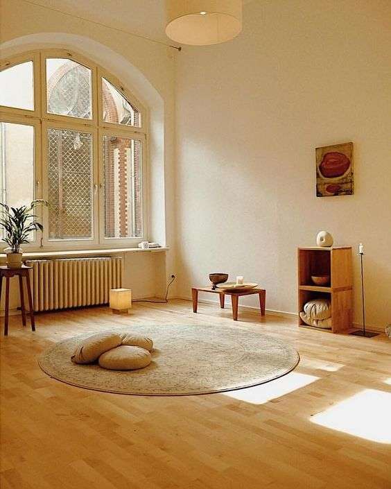 Harmonious Hues in Your Yoga room