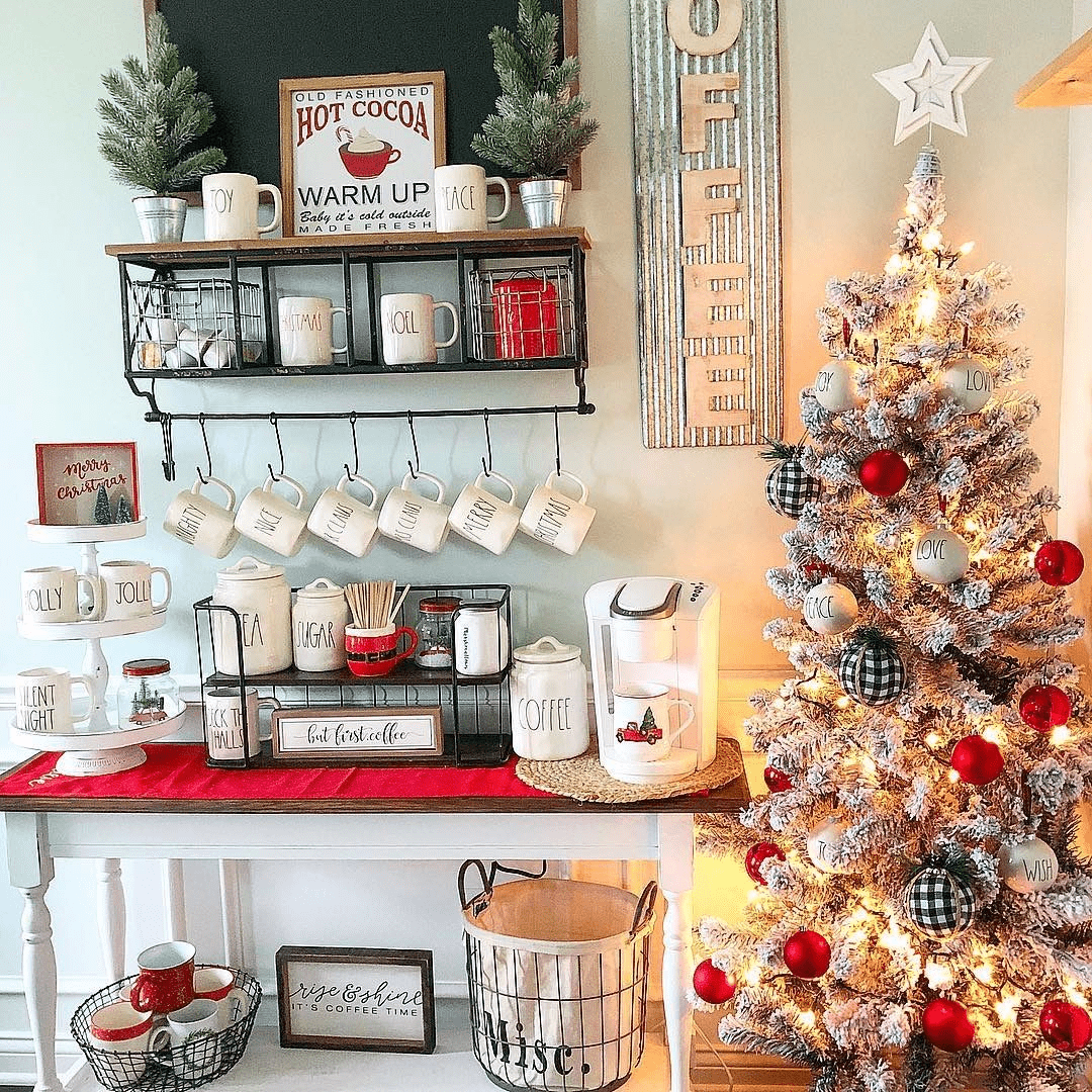 Christmas Coffee Bar Ideas