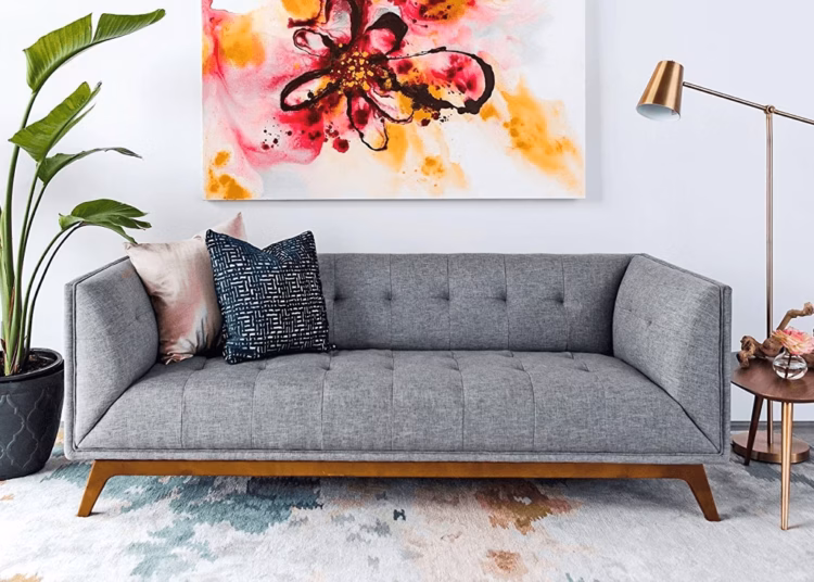 Mid Century Sofa| mid century interior design