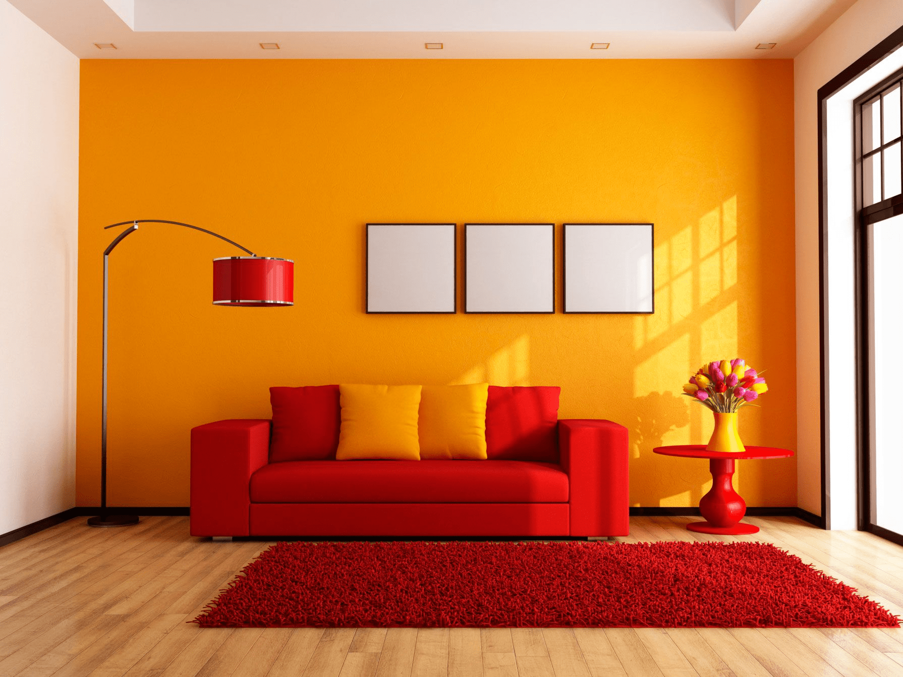 analogous color scheme room
