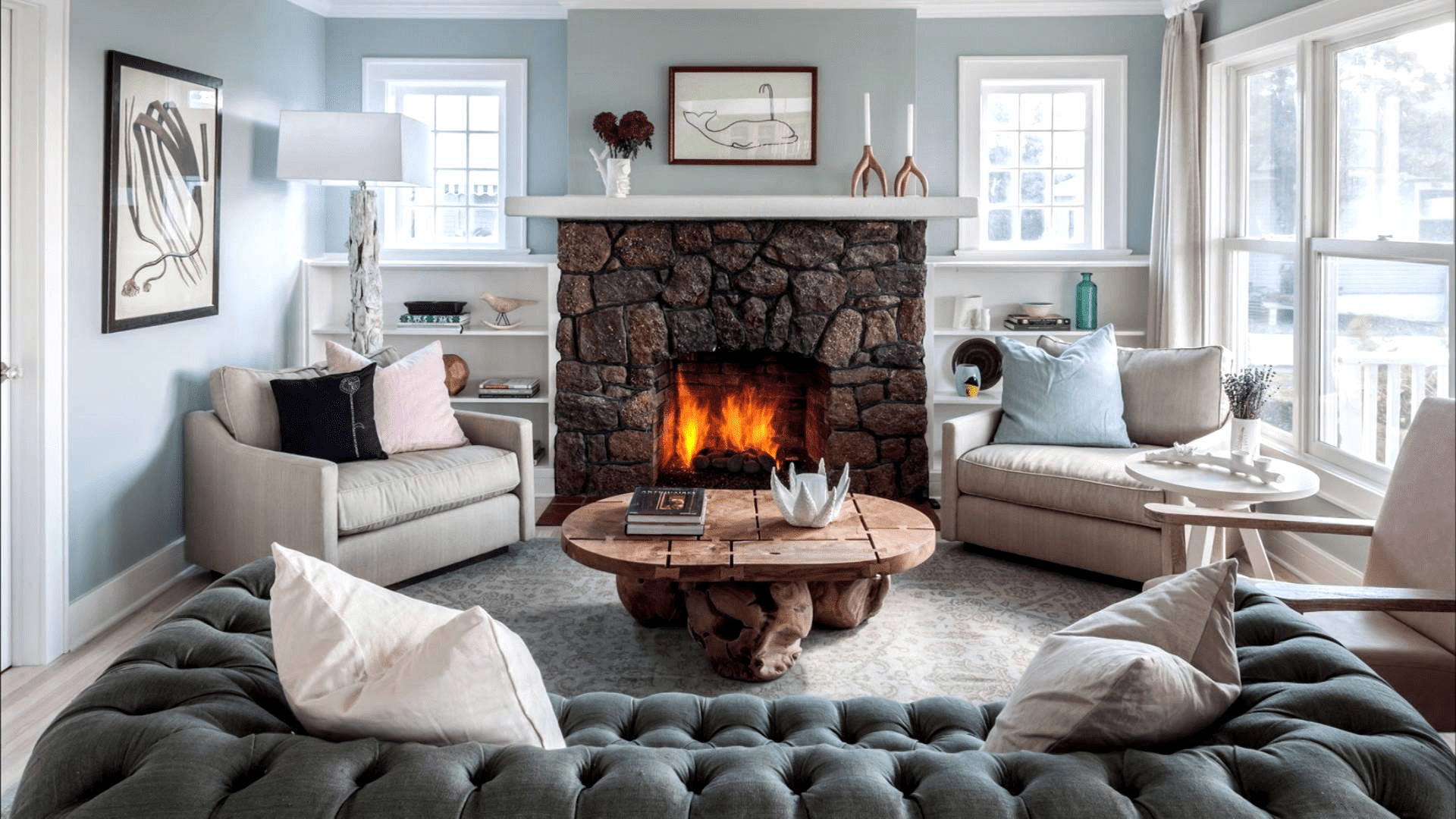 
Bright Cozy House Interior Design 