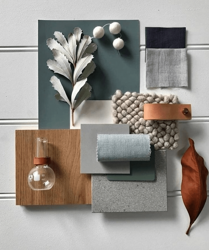 Material mood Board| Moodboard Interior Design| mood Board